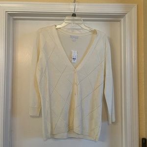 Woman’s cardigan sweater